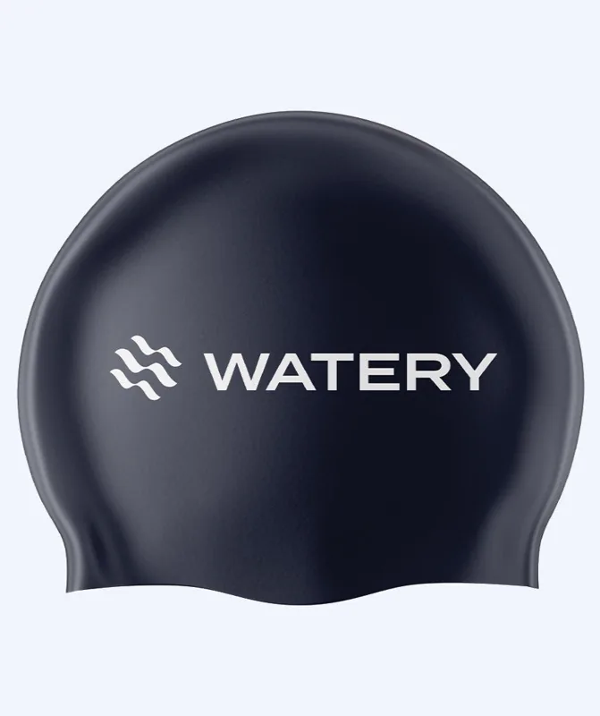 Watery Signature latexmössa mörkblå