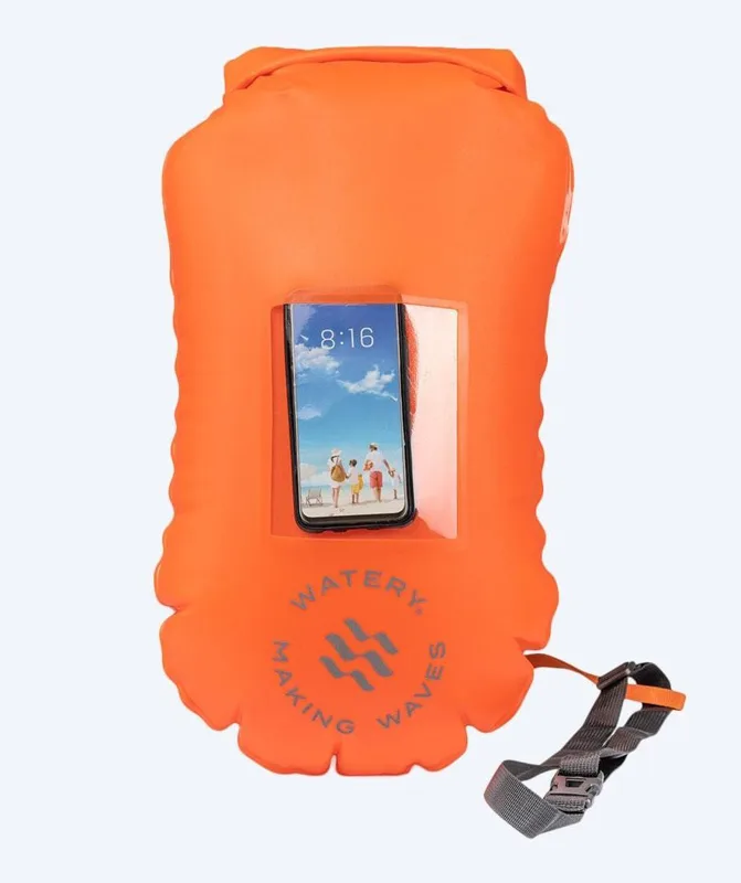 Watery Window PVC 28L med touch-fönster i orange