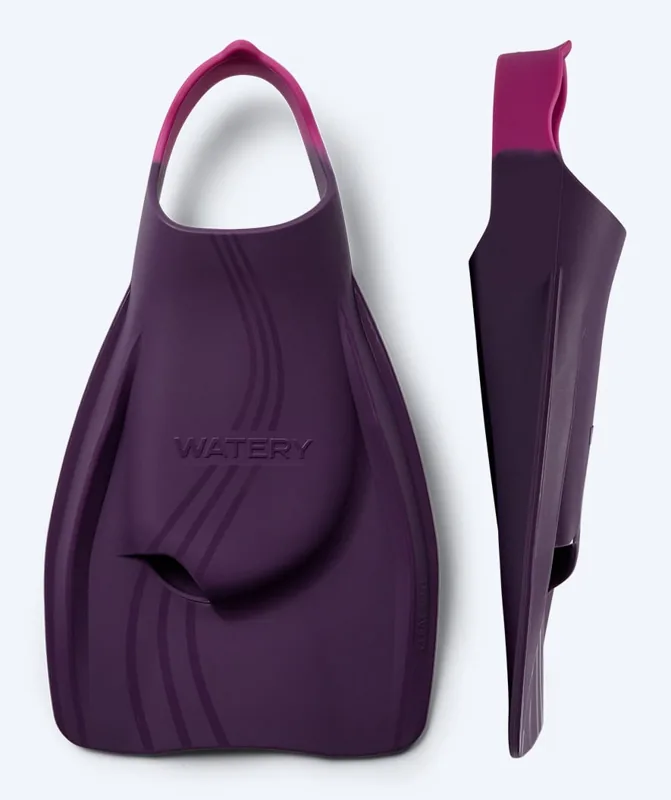 Watery simfötter Cleat Elite Tech i lila
